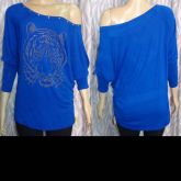 Blusa Manga longa Rebite Onça "P"