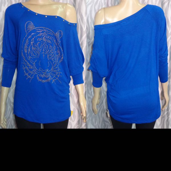 Blusa Manga longa Rebite Onça