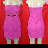Vestido Tomara que Caia de Renda K2B
